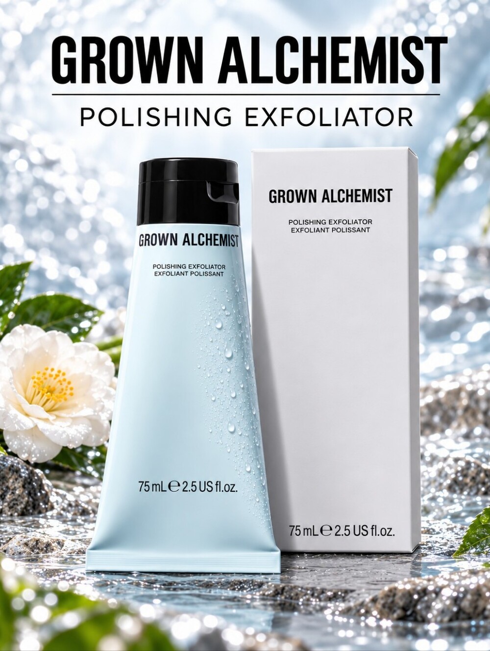 Grown Alchemist Polishing Facial Exfoliator 75 mL